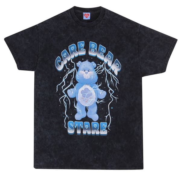 Care Bears - Care Bear Stare (Black Unisex T-shirt) medium T-shirt - Medium