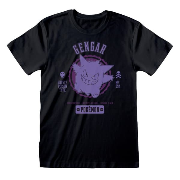 Pokemon - Collegiate Gengar  T-shirt - Medium