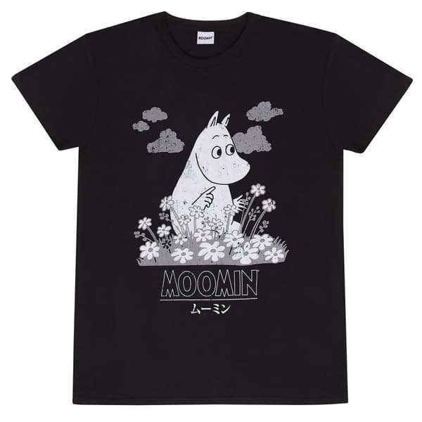 Moomins - Flowers Japanese   T-shirt - Large
