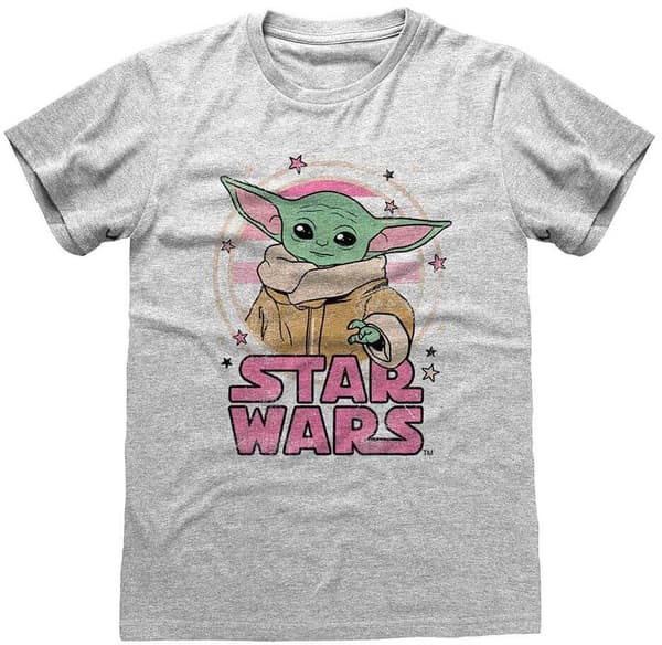 Star Wars: Mandalorian - Starry Child T-shirt - 3-4 Years