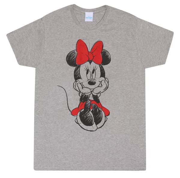 Disney Minnie Mouse - Sketched T-shirt - Small
