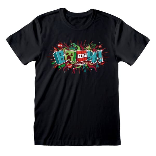 Minecraft - BOOM T-shirt - Large