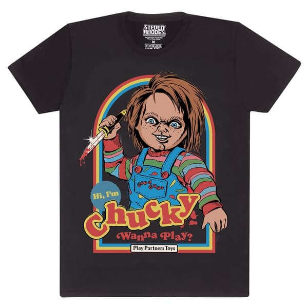 Steven Rhodes X Chucky Wanna Play T-shirt - Small