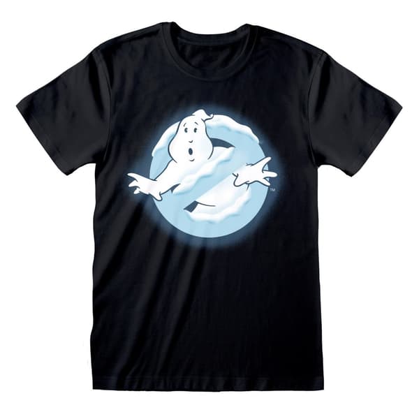 Ghostbusters - Frozen Logo T-shirt - Small