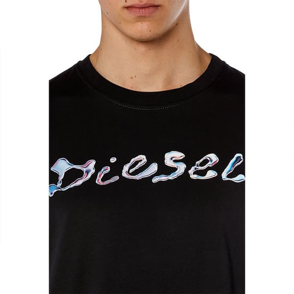 Diesel T Adjust K16 T-shirt Med Korta ärmar Svart M Man