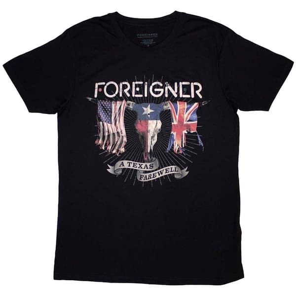 Foreigner Texas Farewell T Shirt