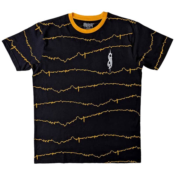 Slipknot The End So Far Tribal S Barcode Ringer T Shirt Black L
