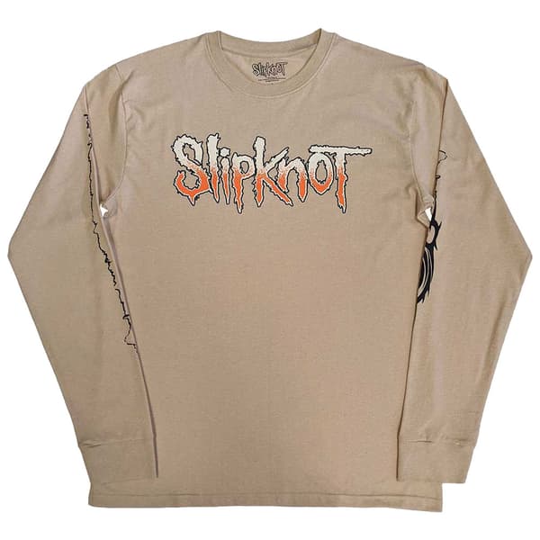 Slipknot The End So Far Barcode Long Sleeve T Shirt Sand L