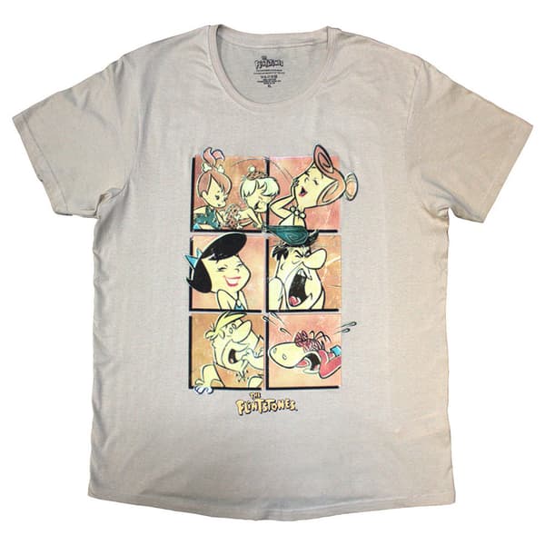 The Flintstones Character Grid T Shirt