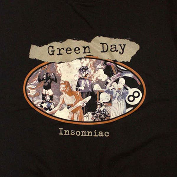 Green Day Insomniac Band Logo Sweatshirt