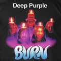 Miniatyrbild 2 av 4: Deep Purple Burn Band Logo T Shirt
