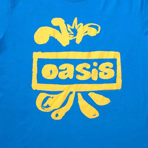 Oasis Drawn Band Logo T Shirt