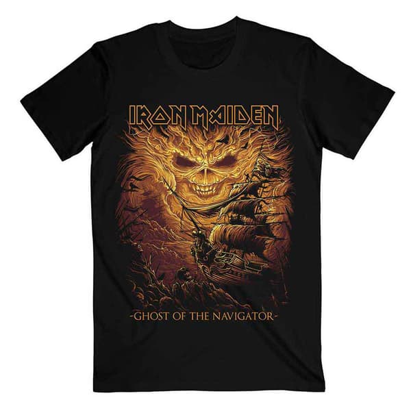Iron Maiden Ghost of the Navigator T Shirt