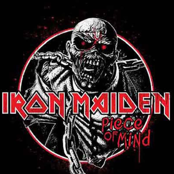 Iron Maiden Piece of Mind Circle T Shirt