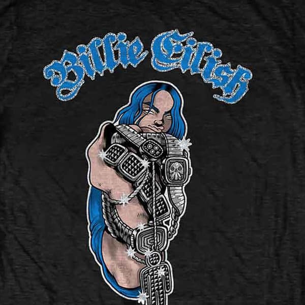 Billie Eilish Bling Logo T Shirt