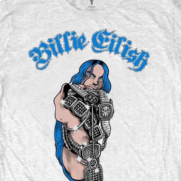 Billie Eilish Bling Logo T Shirt