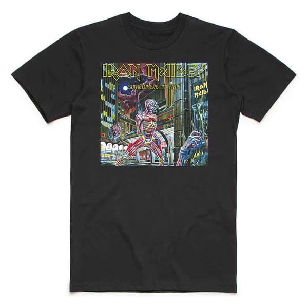 Iron Maiden Somewhere in Time Box T Shirt