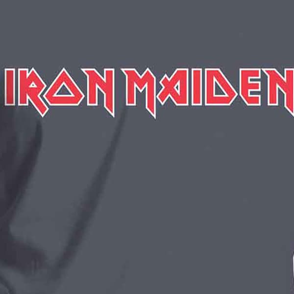 Iron Maiden Classic Band Logo T Shirt