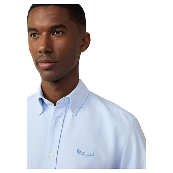 FaÇonnable Fm301852 Skjorte Med Lange ærmer Blå M Mand
