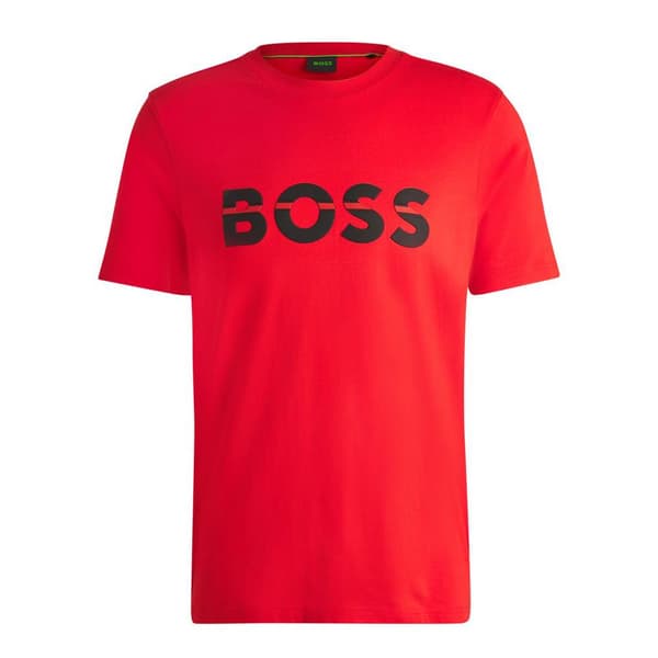 Boss 50525208 T-shirt Med Korte ærmer Rød M Mand