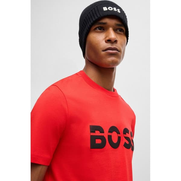 Boss 50525208 T-shirt Med Korte ærmer Rød M Mand