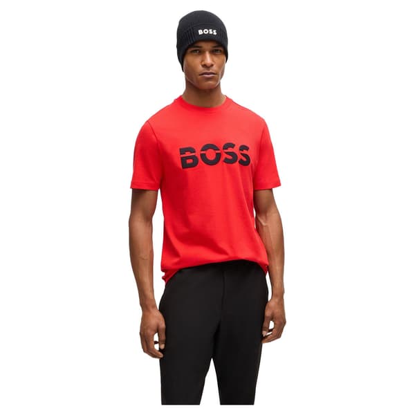 Boss 50525208 T-shirt Med Korte ærmer Rød M Mand