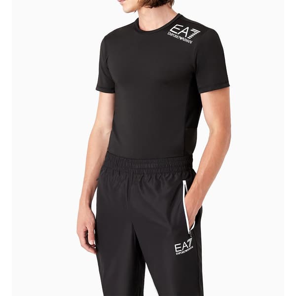 Ea7 Emporio Armani 8npt12 T-shirt Med Korta ärmar Svart 2XL Man