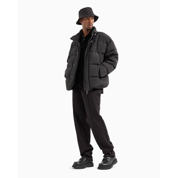 Armani Exchange Xm000087_af10366 Lyhythihainen Pikeepaita Musta L Mies