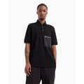 Pikkukuva 1 / 5: Armani Exchange Xm000087_af10366 Lyhythihainen Pikeepaita Musta L Mies