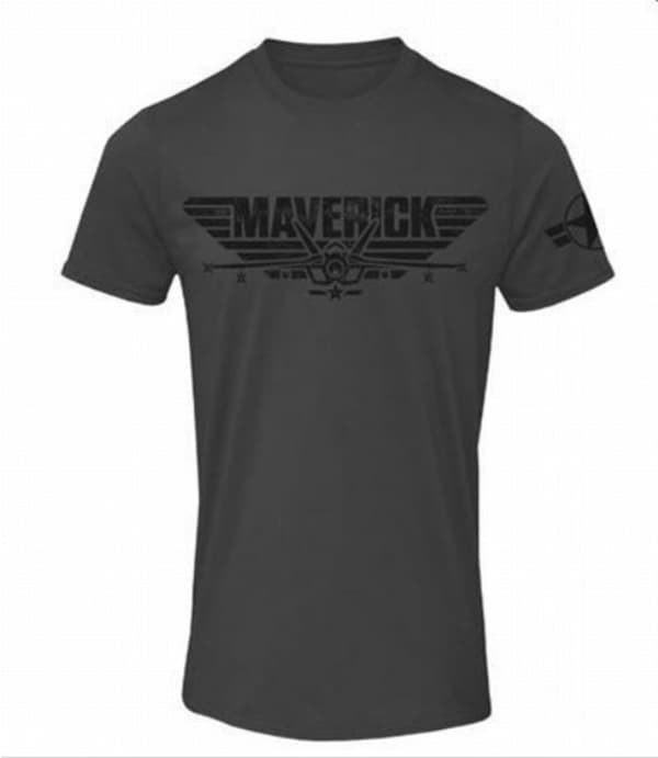T-shirt Bif bang pow T-shirt Top Gun Maverick Grey