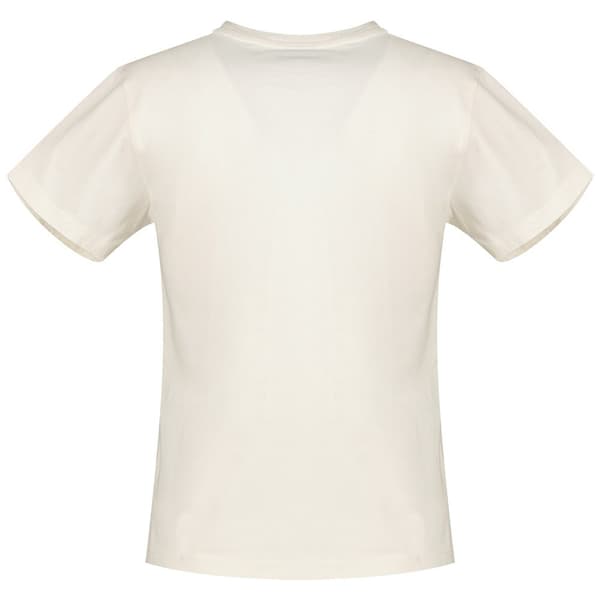Superdry Varsity Flocked Fitted T-shirt Med Korta ärmar Vit L Kvinna