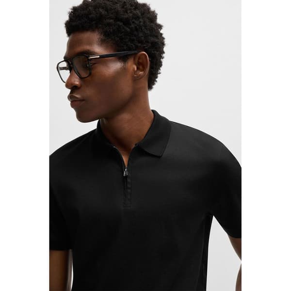 Boss H-paras 17 10266282 Kortærmet Polo Sort XL Mand