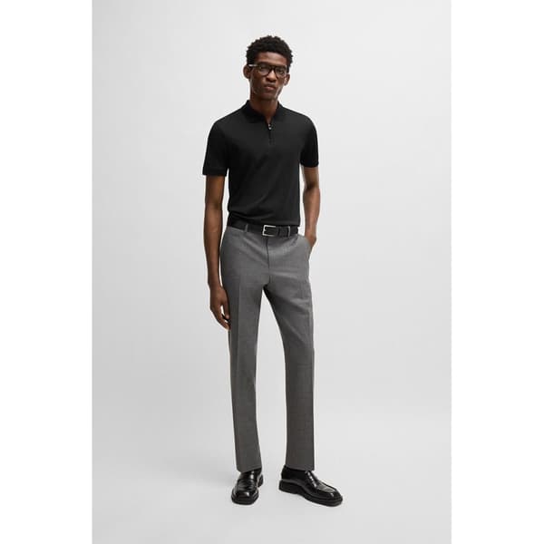 Boss H-paras 17 10266282 Kortærmet Polo Sort XL Mand