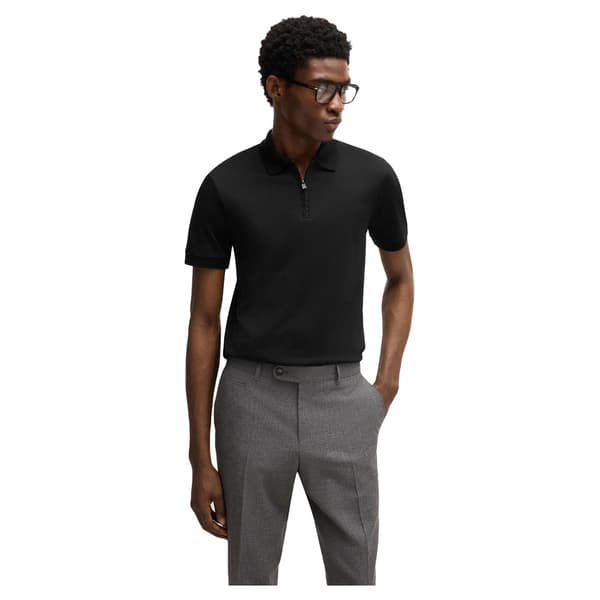 Boss H-paras 17 10266282 Kortærmet Polo Sort XL Mand