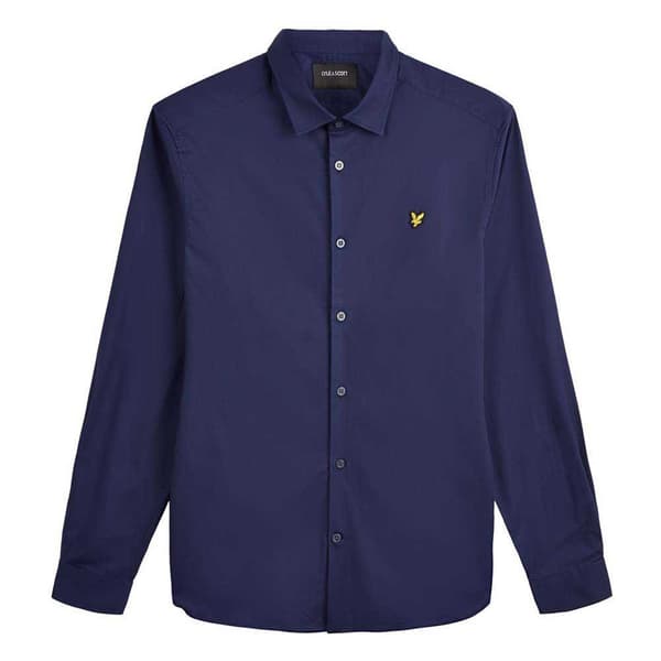 Lyle & Scott Lw1115vog Skjorte Med Lange ærmer Blå 2XL Mand