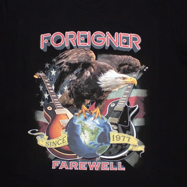 Foreigner Farewell Eagle T Shirt