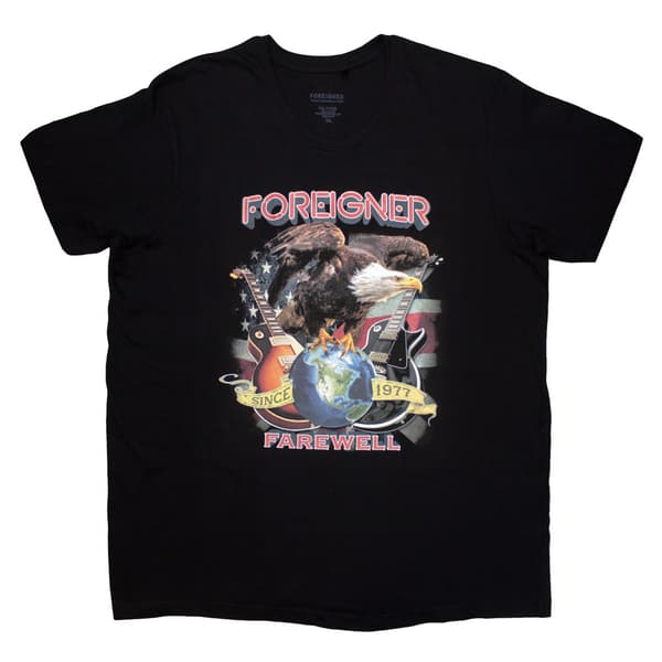 Foreigner Farewell Eagle T Shirt