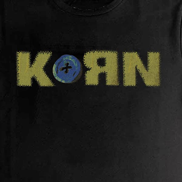 Korn Doll Issues Band Logo Crop Top