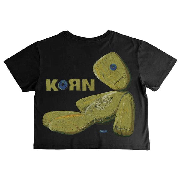 Korn Doll Issues Band Logo Crop Top