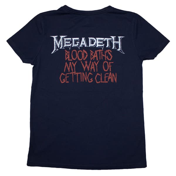 Megadeth Blood Bath Womens T Shirt