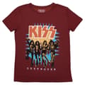 Miniatyrbild 1 av 3: KISS Destroyer 3D Logo Womens T Shirt