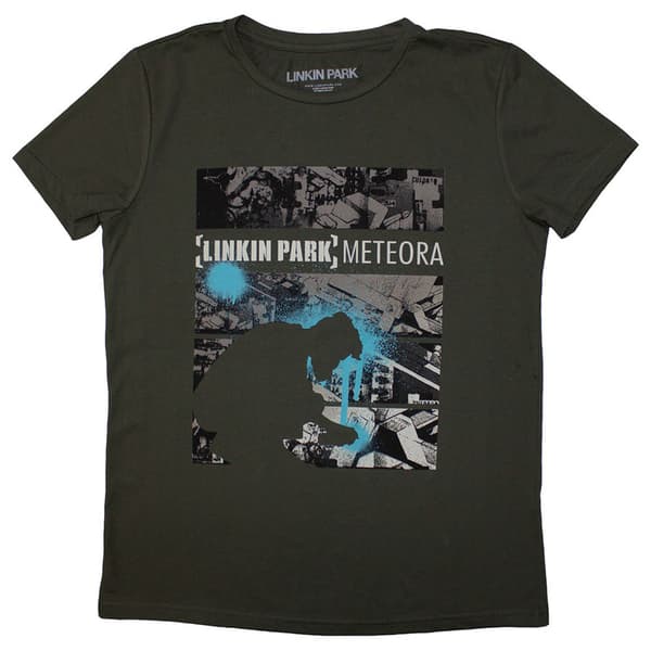 Linkin Park Meteora Drip Collage Womens T Shirt