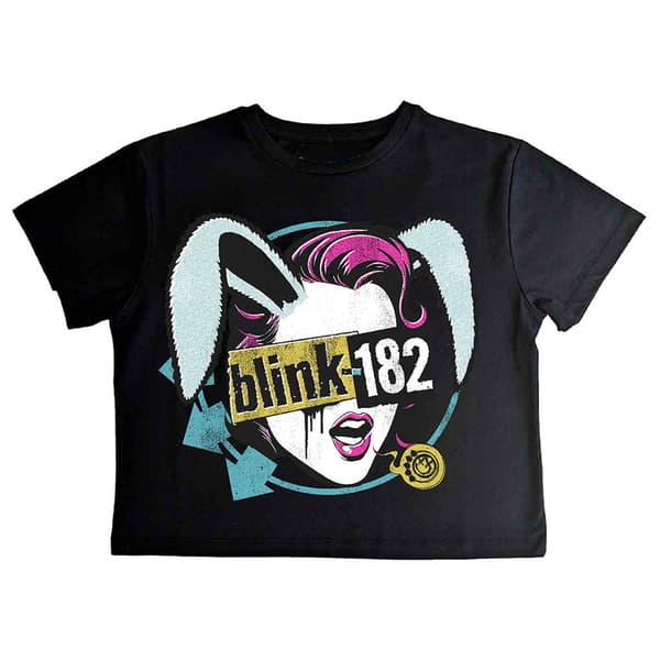 Blink-182 Blind Date Logo Crop Top
