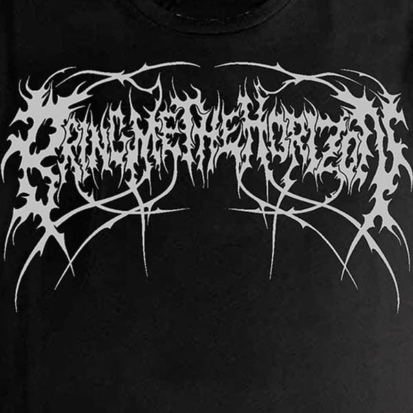 Bring Me The Horizon Metal Logo Genxsis Crop Top