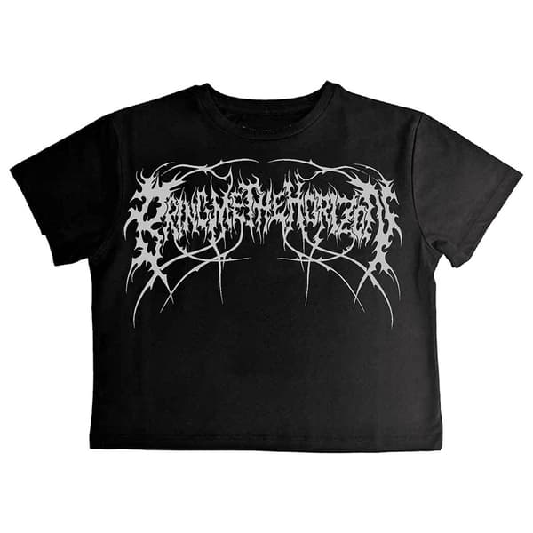 Bring Me The Horizon Metal Logo Genxsis Crop Top