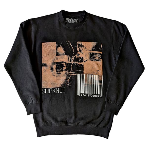 Slipknot The End So Far Faces And Barcode Sweatshirt Black L