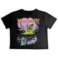 Miniatyrbild 4 av 4: Megadeth Contaminated Band Logo Crop Top