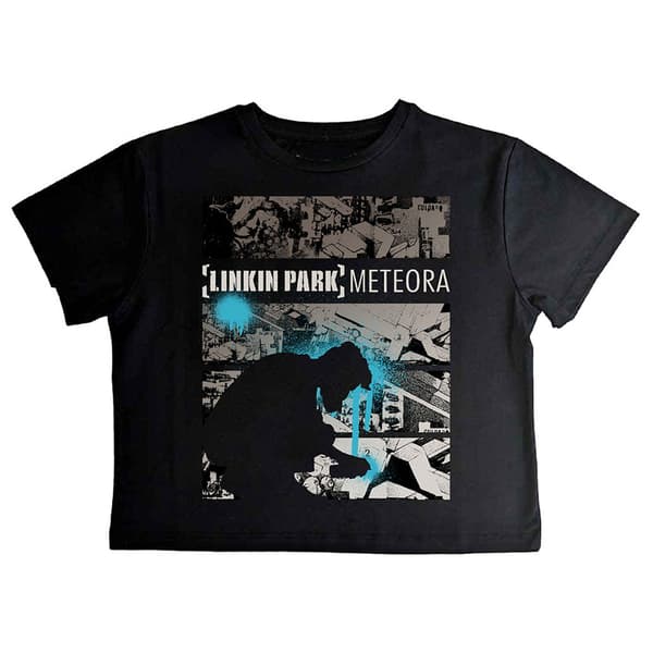 Linkin Park Meteora Drip Collage Crop Top