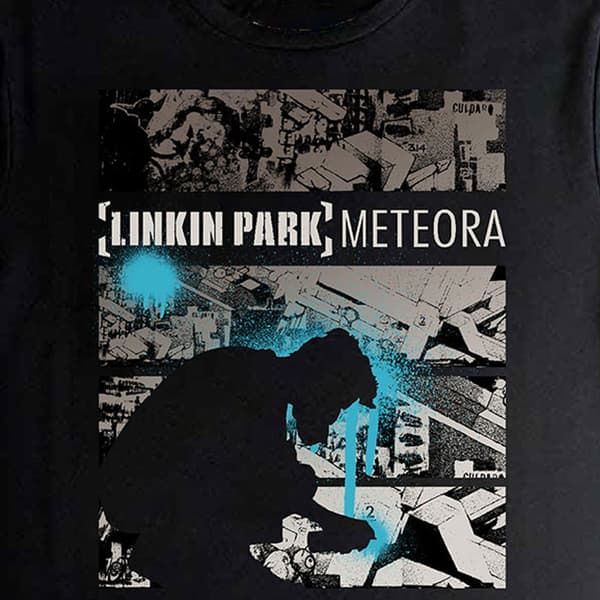 Linkin Park Meteora Drip Collage Crop Top