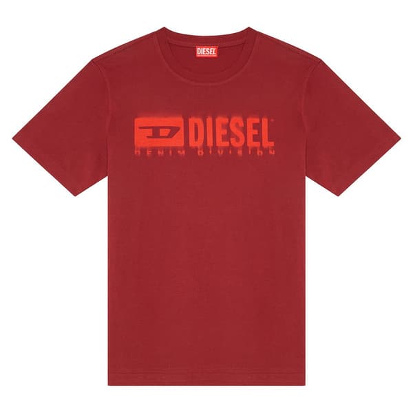 Diesel T Adjust Q7 T-shirt Med Korta ärmar Röd XL Man